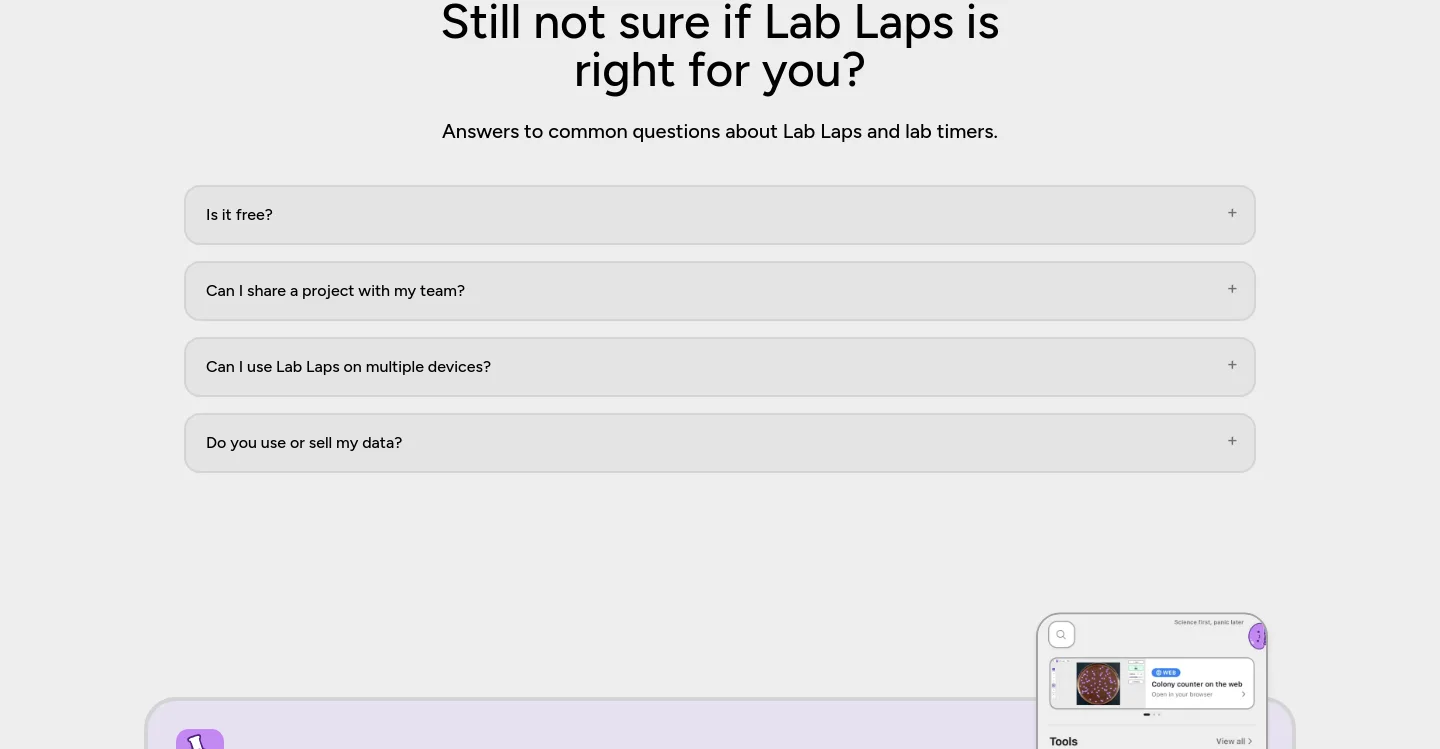 lablaps.com — FAQ