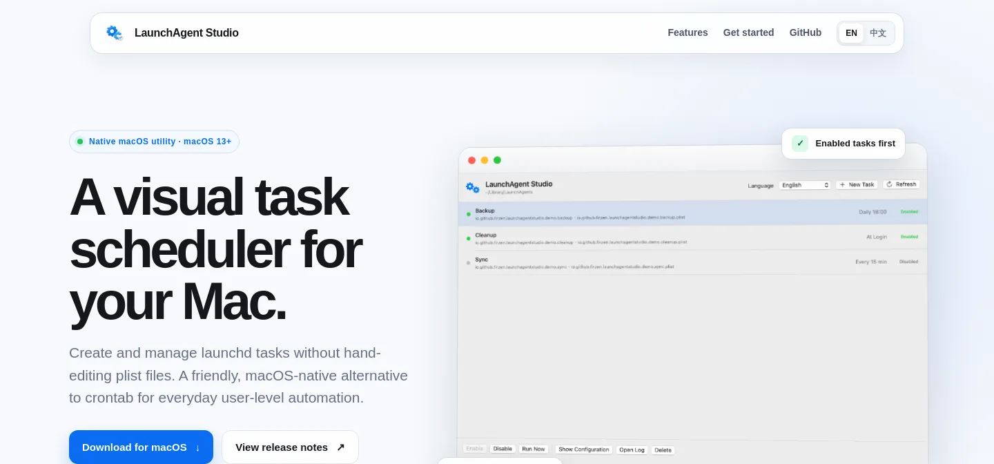 launchagentstudio.com — a measured funnel