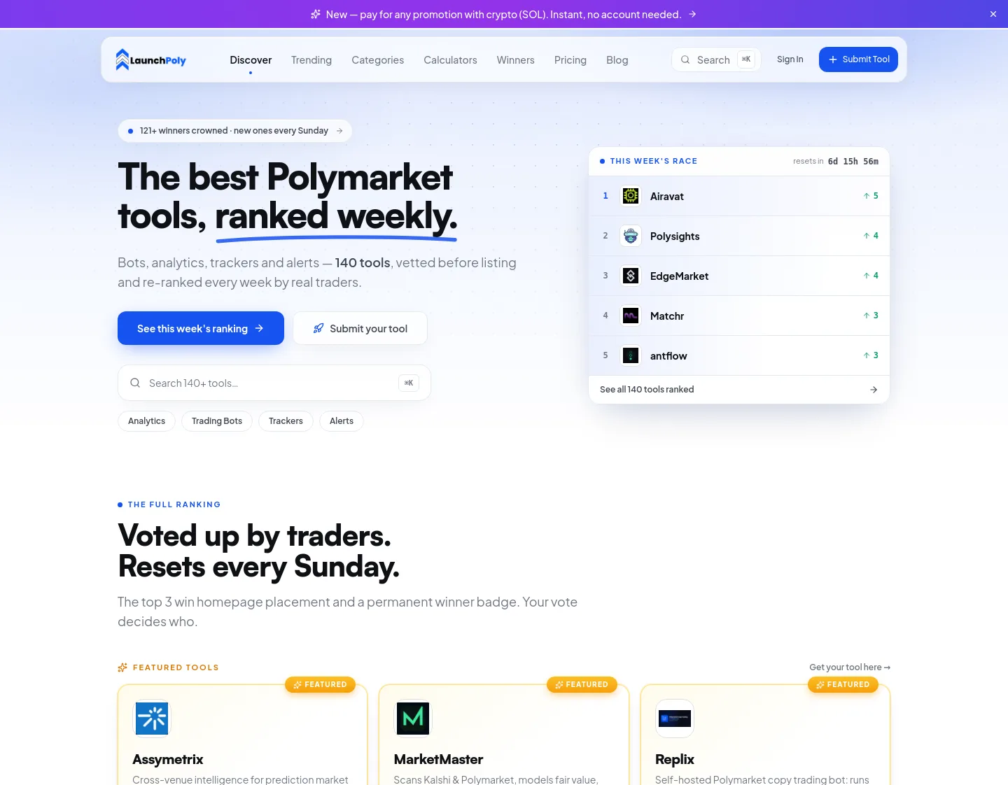 launchpoly.com — The Trust Wall