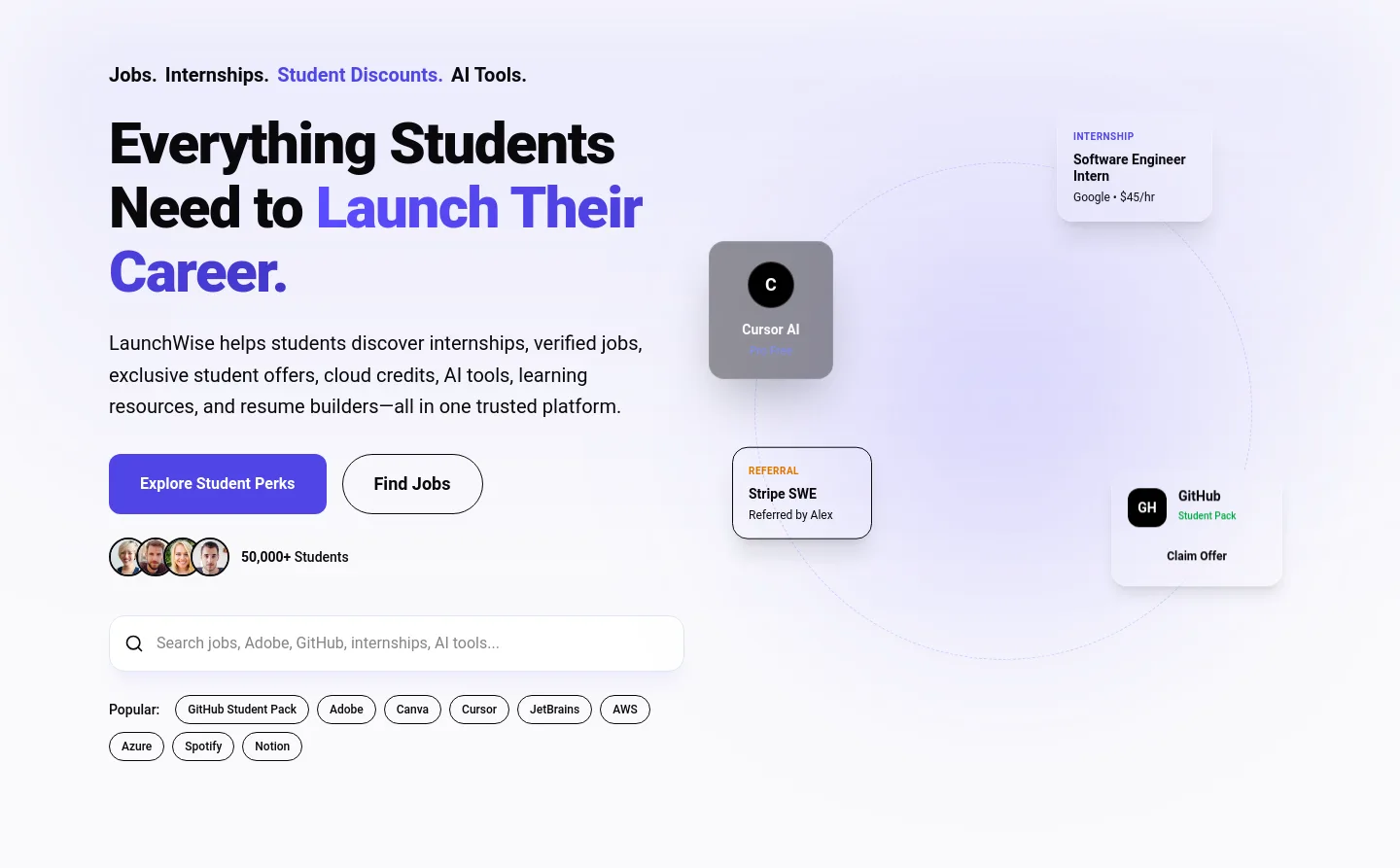 launchwise.tech — Hero