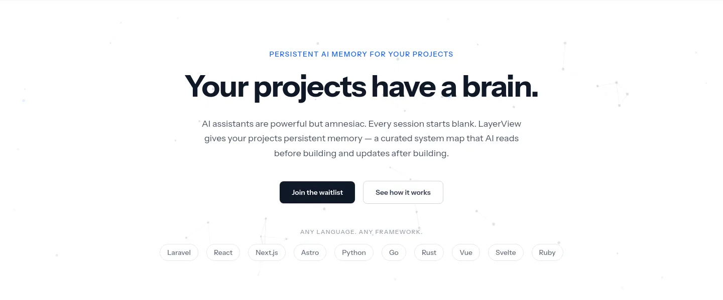 layerview.dev — Hero