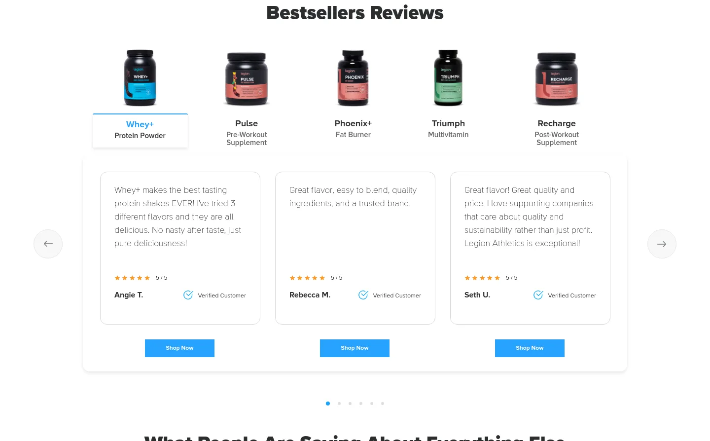 legionathletics.com — a real Reviews section
