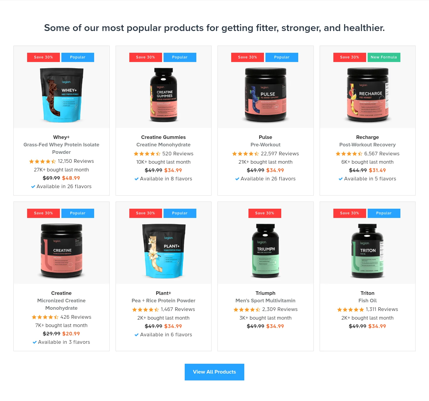 legionathletics.com — Pricing