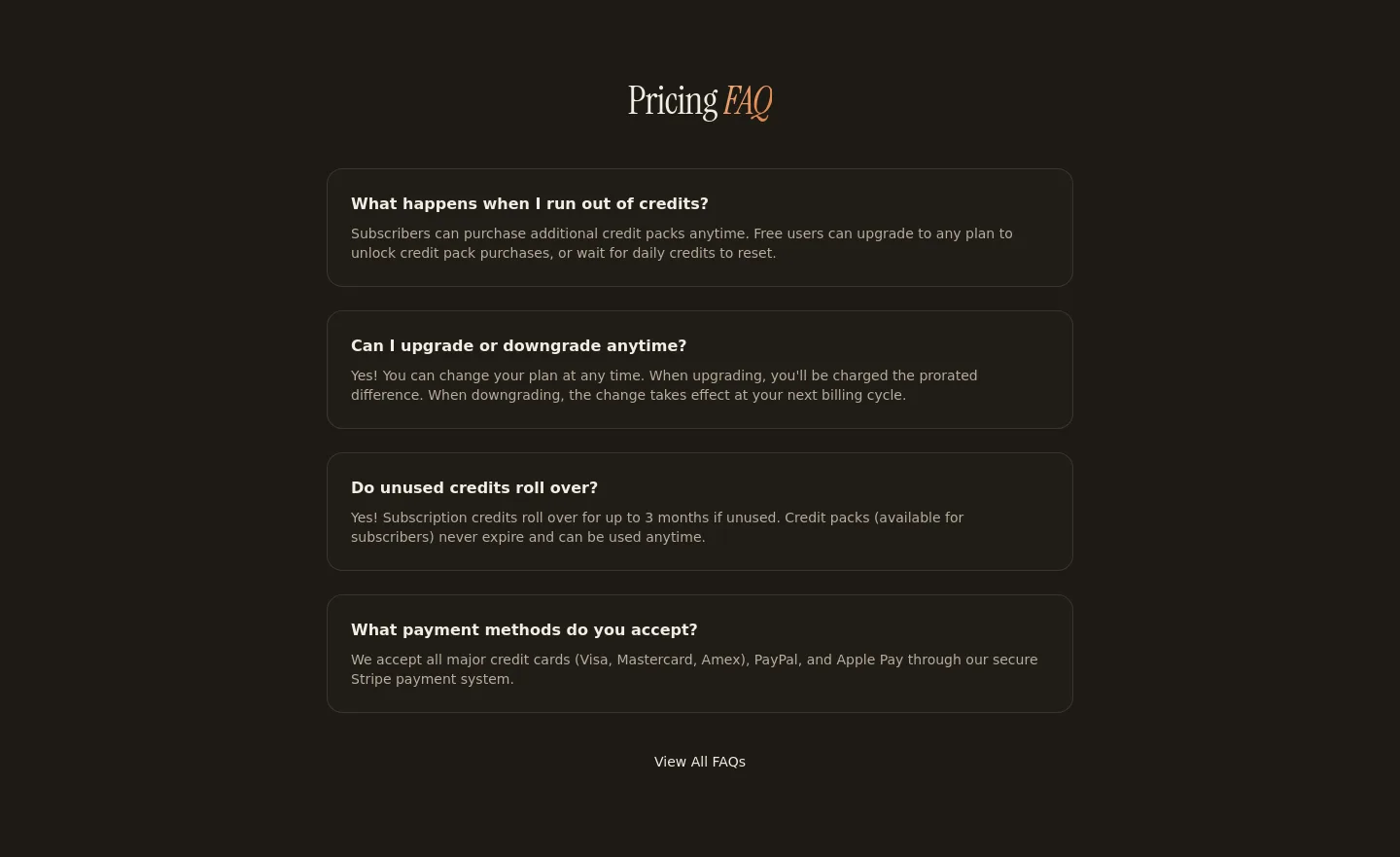 lensgo.ai — FAQ