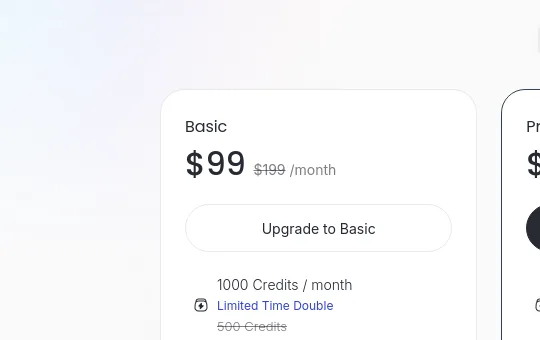 Price anchor element from lessie.ai
