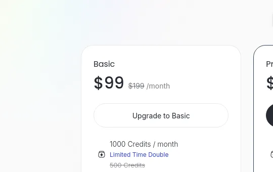 Price anchor element from lessie.ai