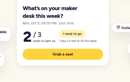 Countdown element from letshang.io