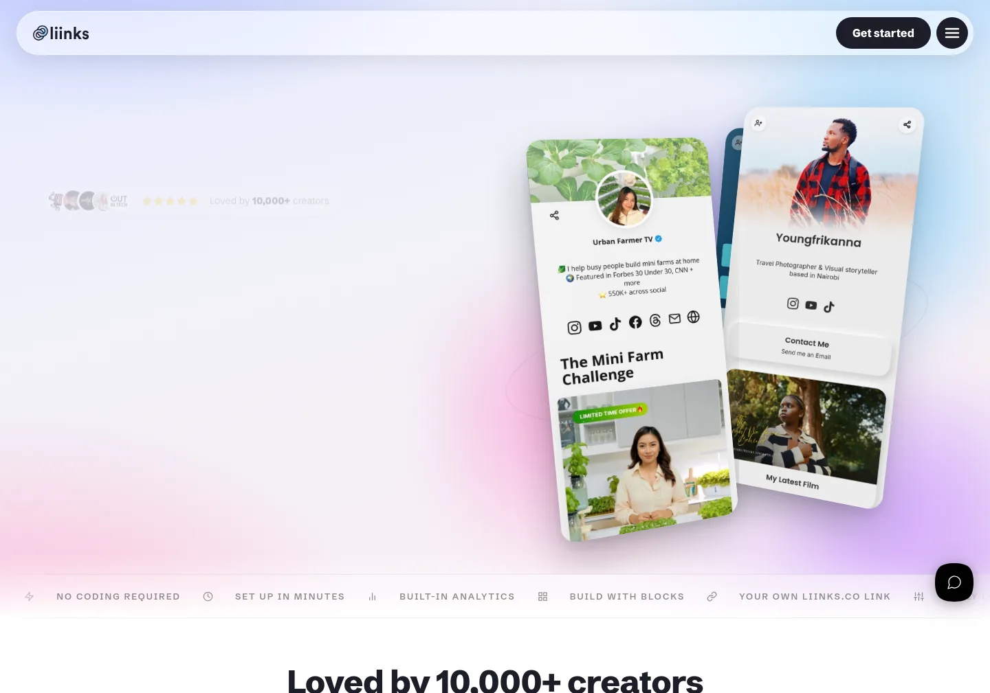 liinks.co — Logo Wall