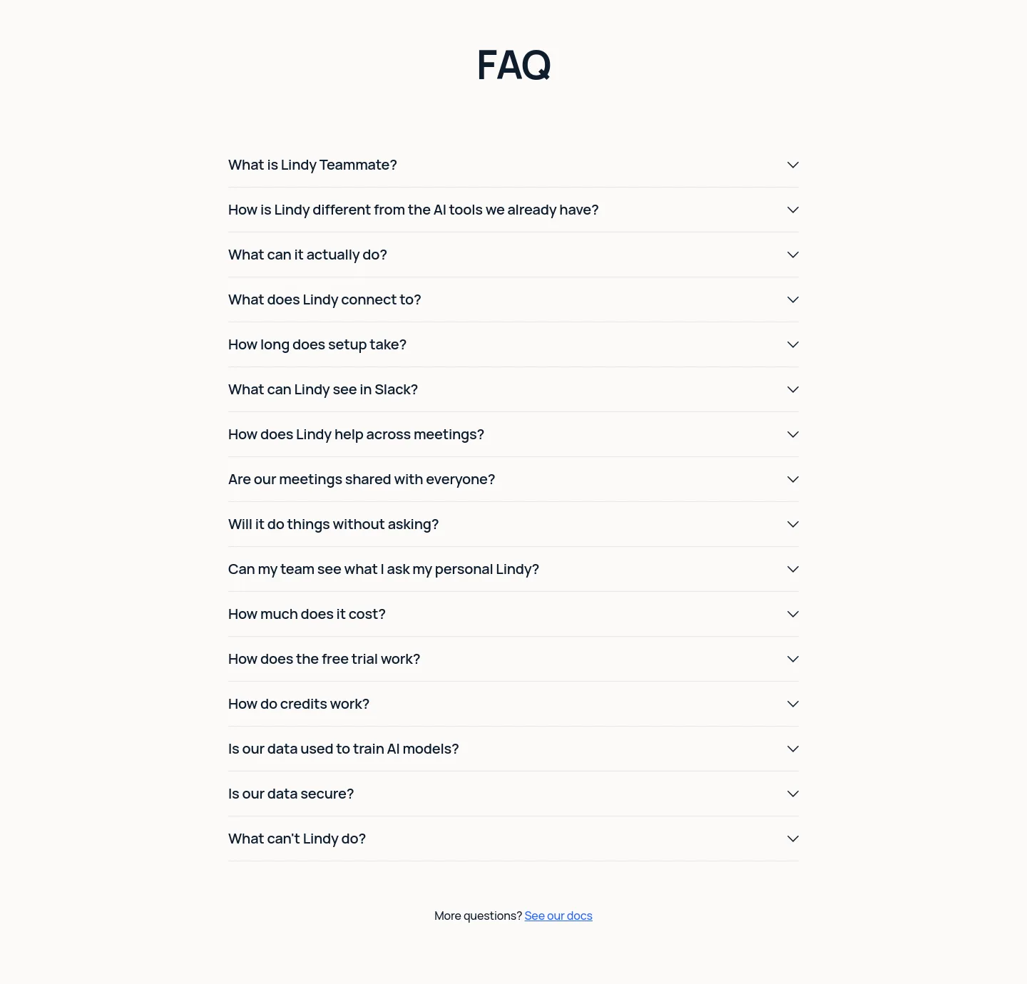 lindy.ai — FAQ