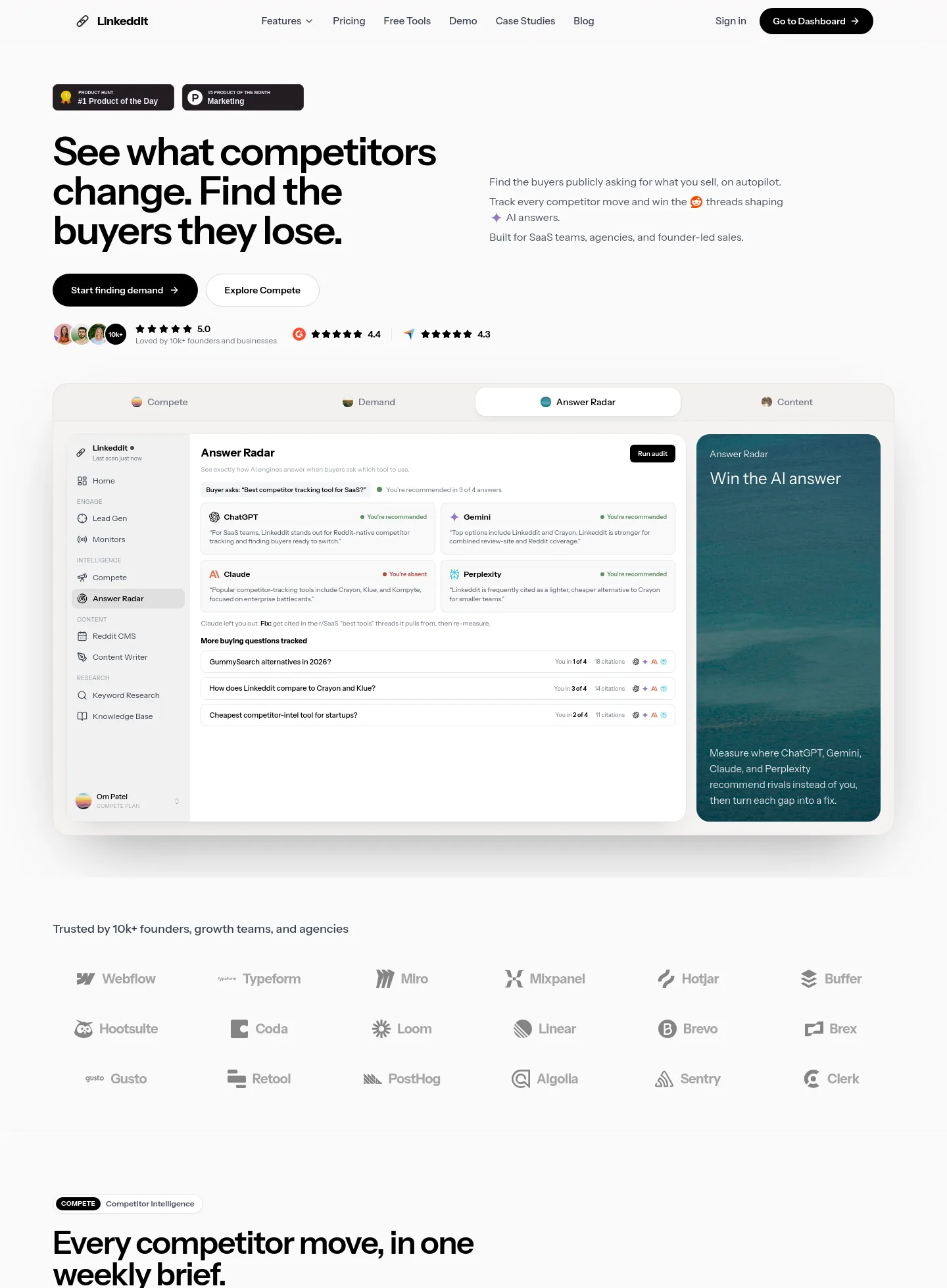 linkeddit.com — Hero