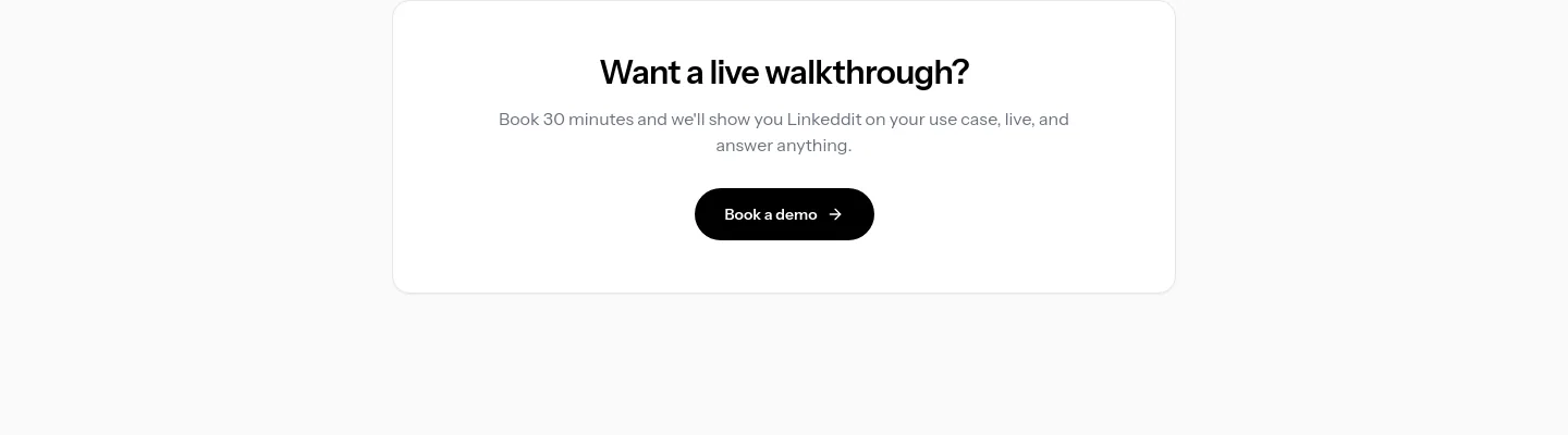 linkeddit.com — CTA