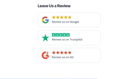 Rating element from linkedgrow.ai
