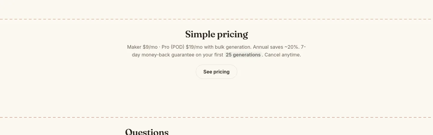 listingloom.app — Pricing