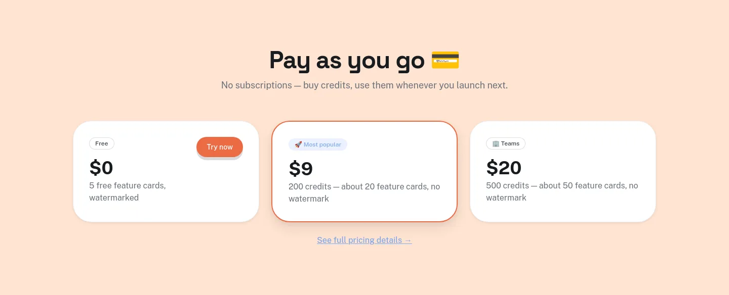 listpro.app — Pricing