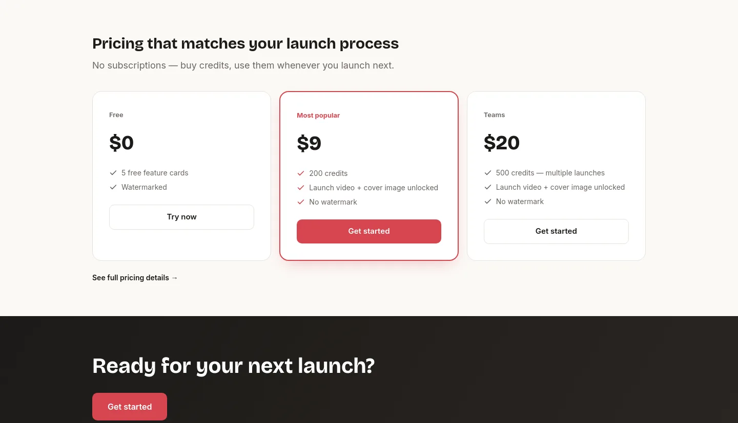 listpro.app — Pricing