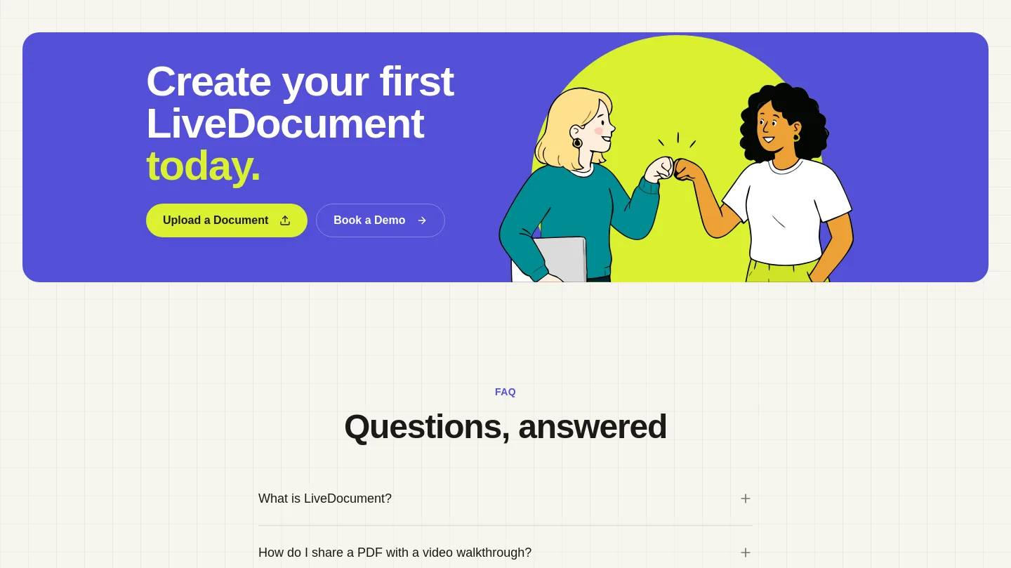 livedocument.com — CTA