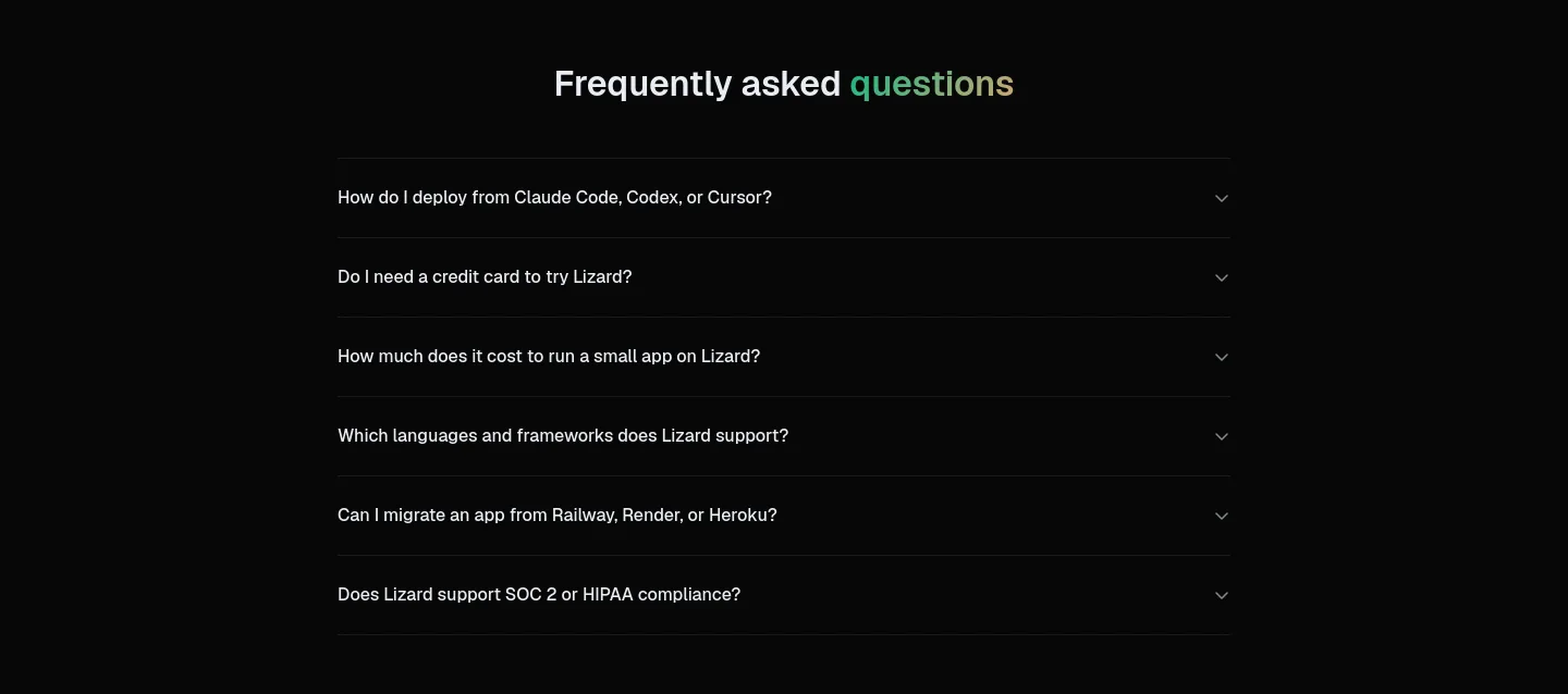 lizard.build — FAQ