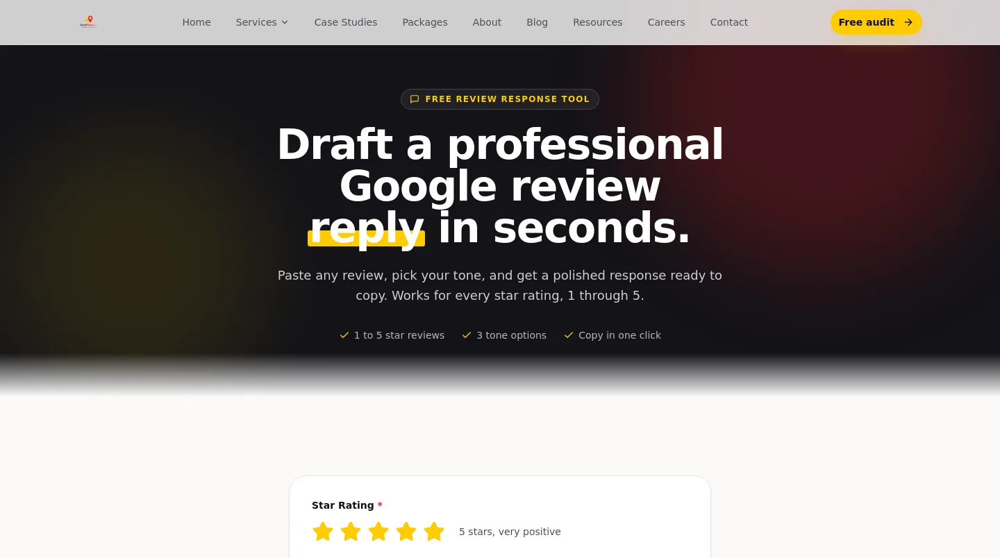 localhero.live — a real Hero section