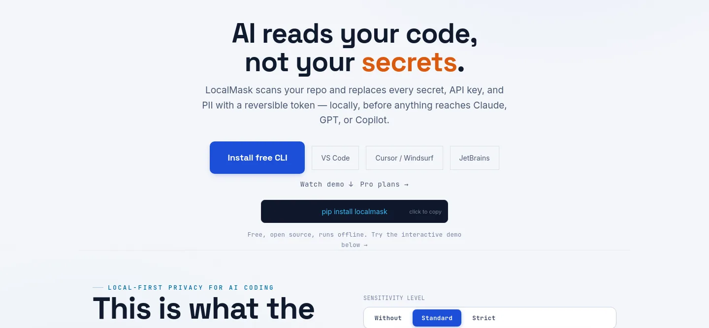 localmaskpro.com — Hero