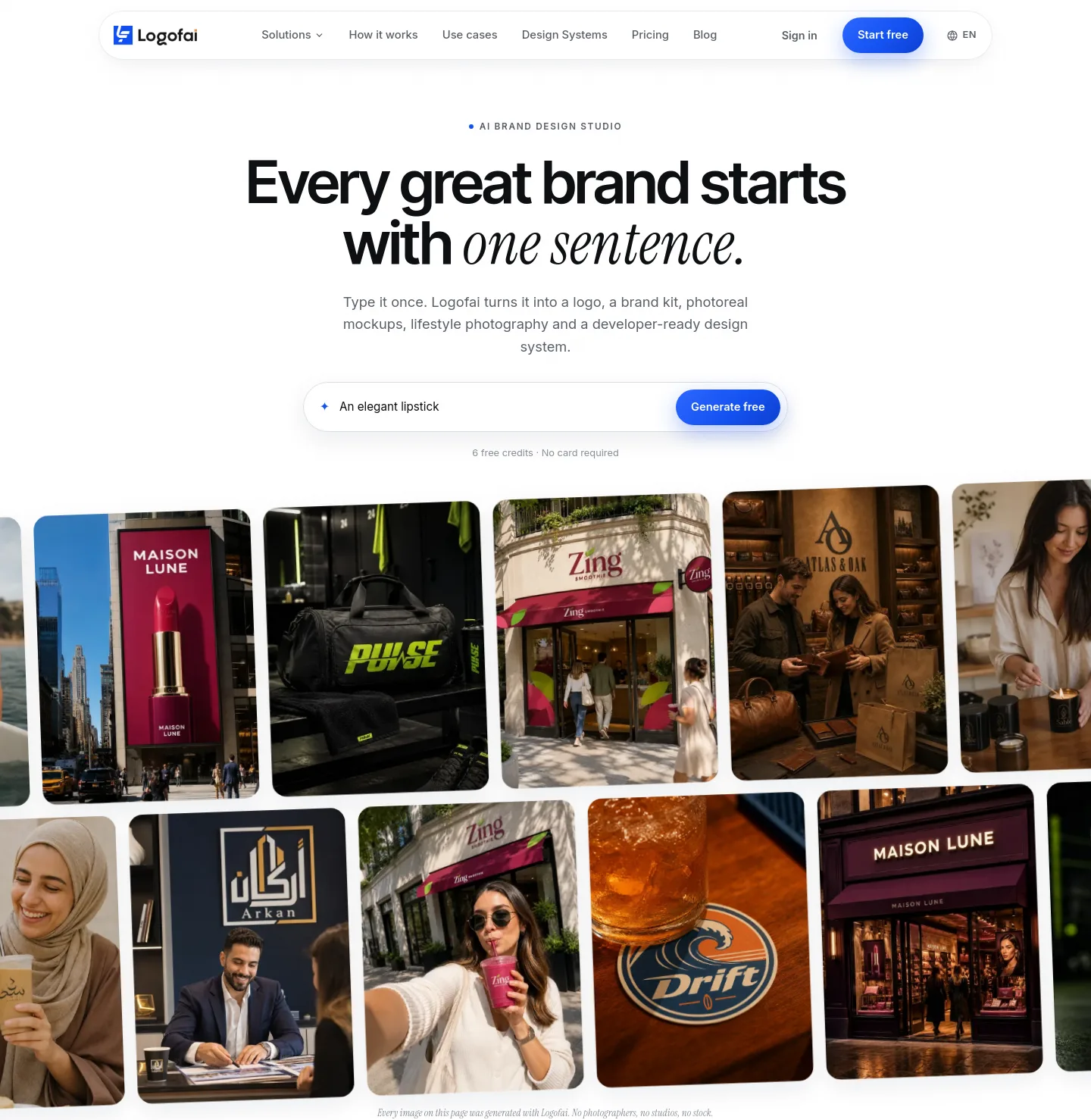 logofai.com — Hero
