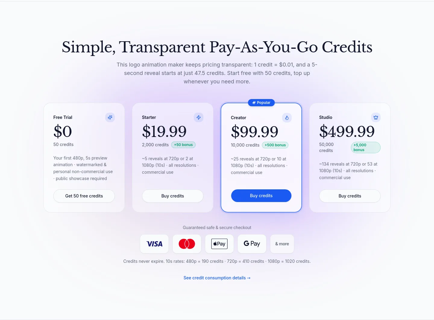 logoteddy.com — Pricing
