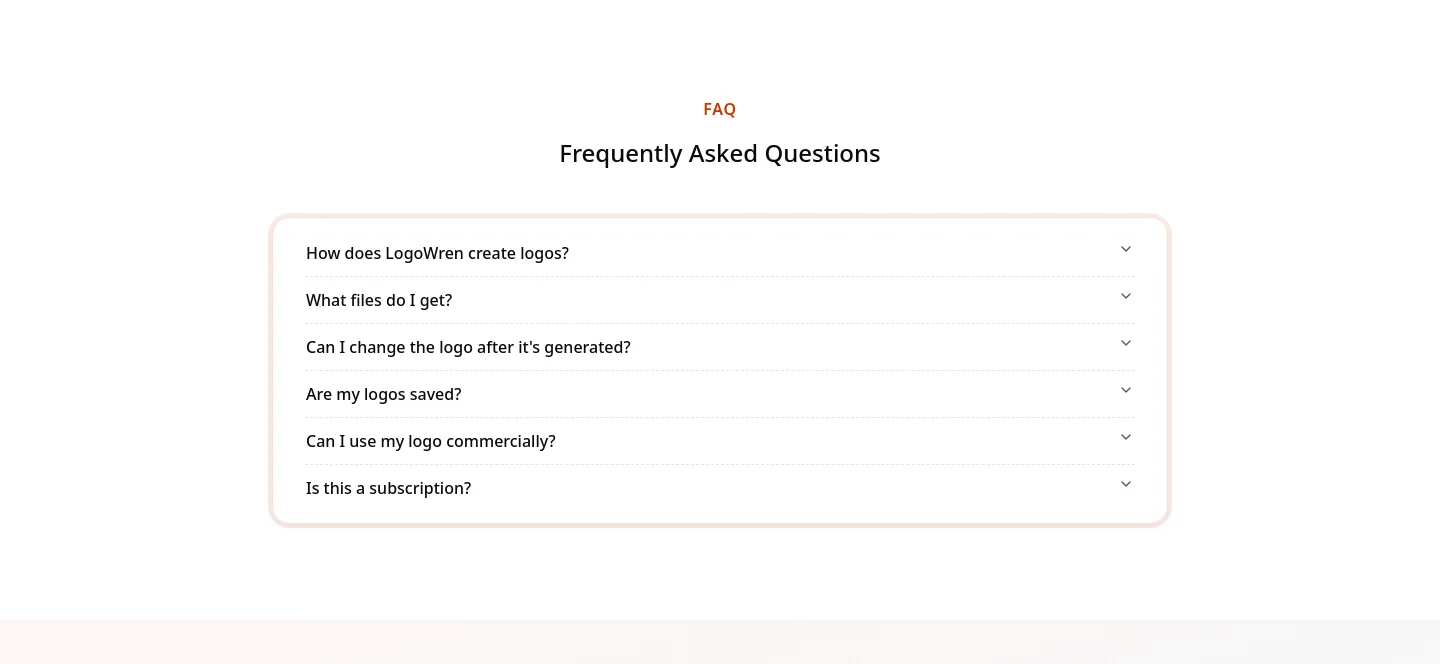 logowren.com — FAQ