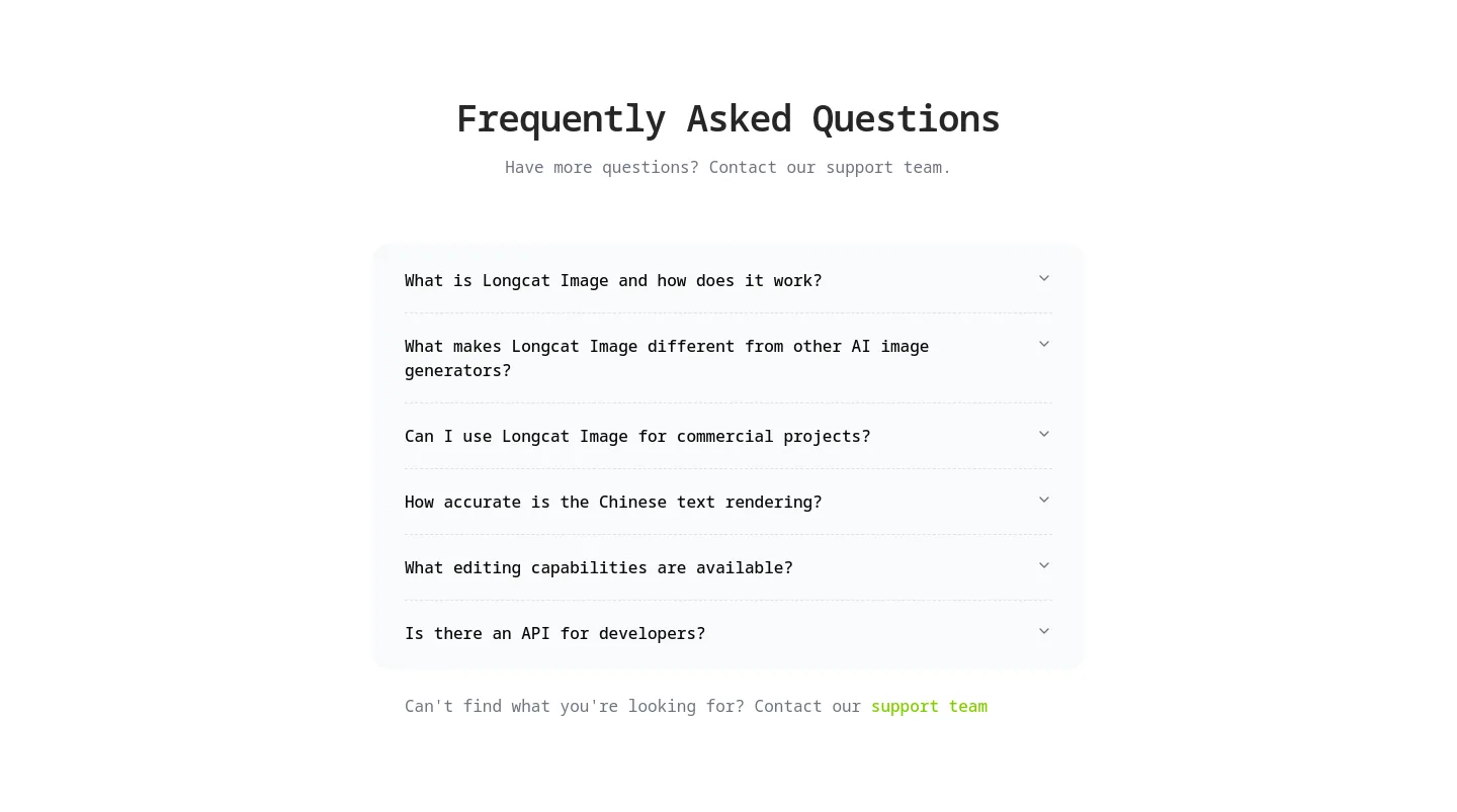 longcat-image.org — FAQ