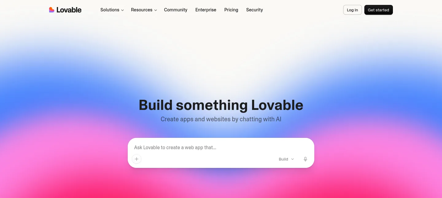 lovable.dev — a measured funnel