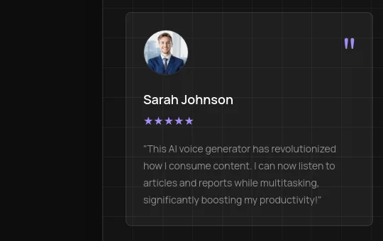 Rating element from lovevoice.ai