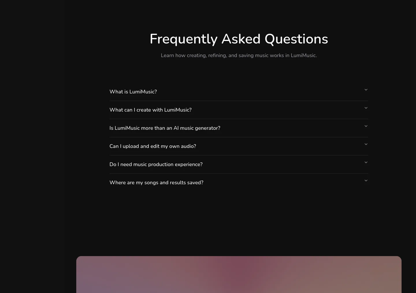 lumimusic.ai — FAQ