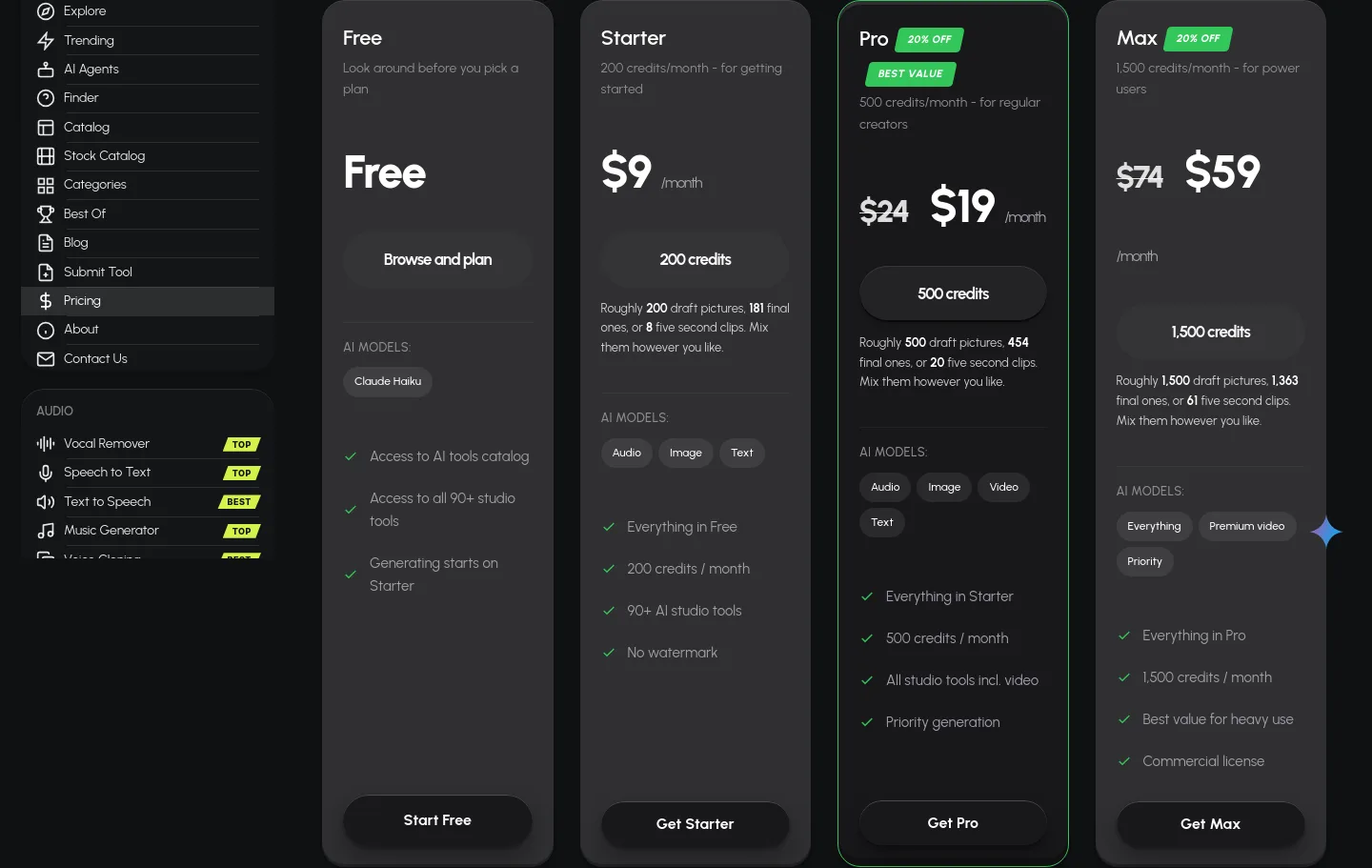 luxoret.com — Features