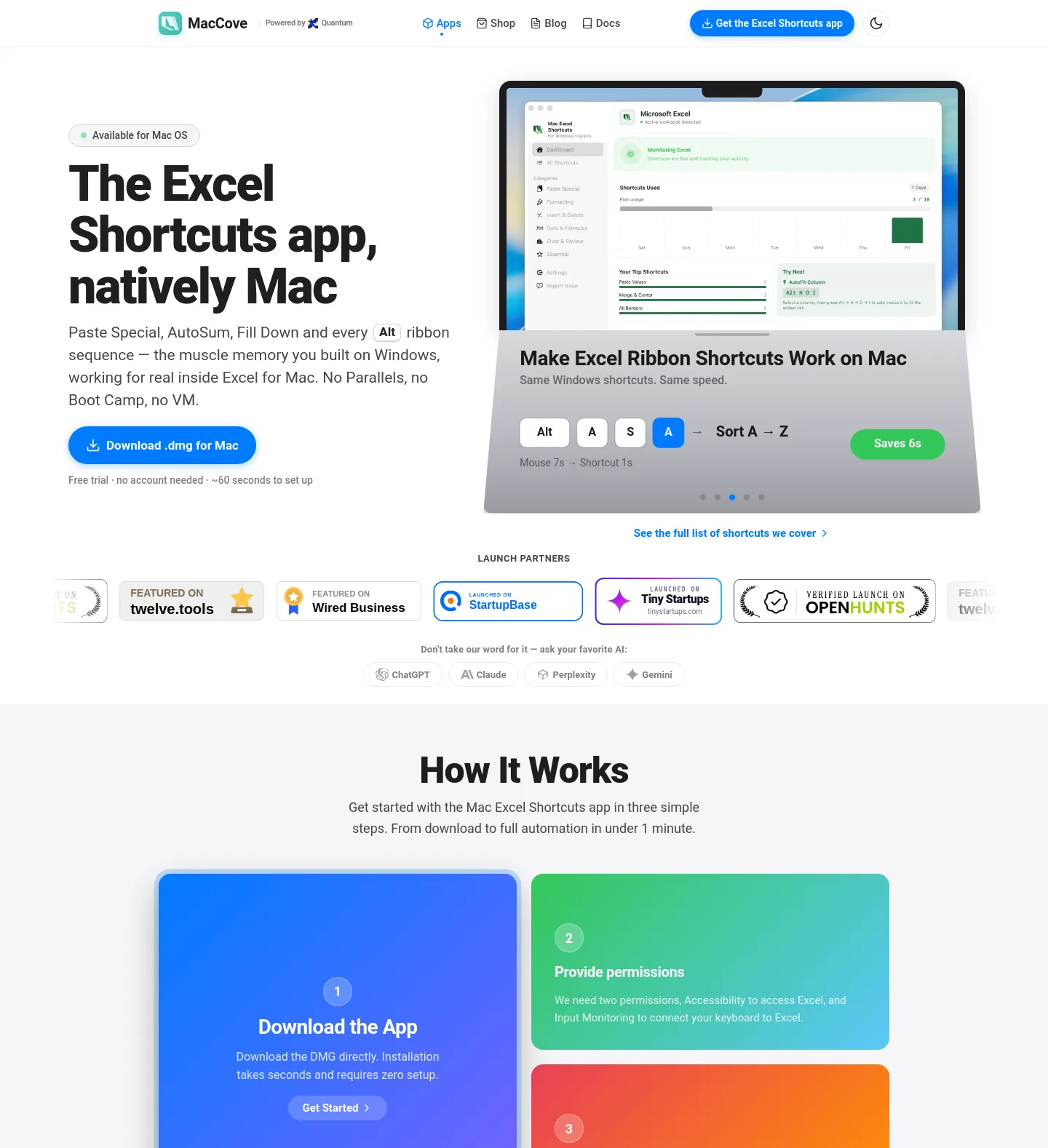 maccove.com — a real Hero section