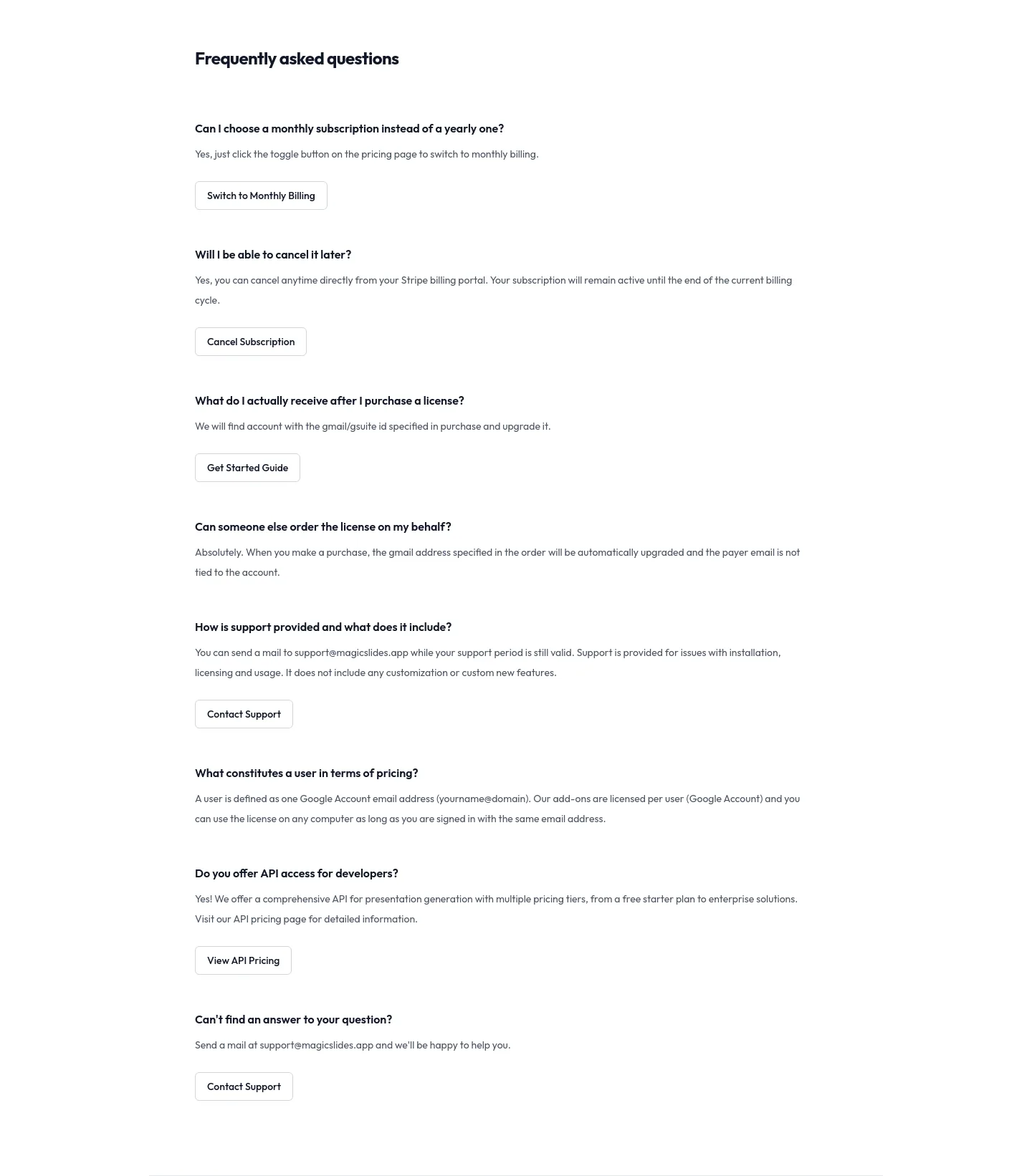magicslides.app — FAQ