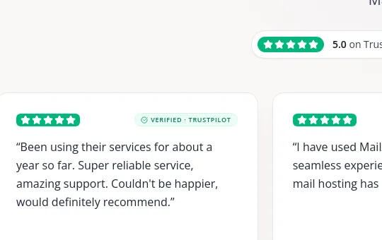 Rating element from mailafiniti.com