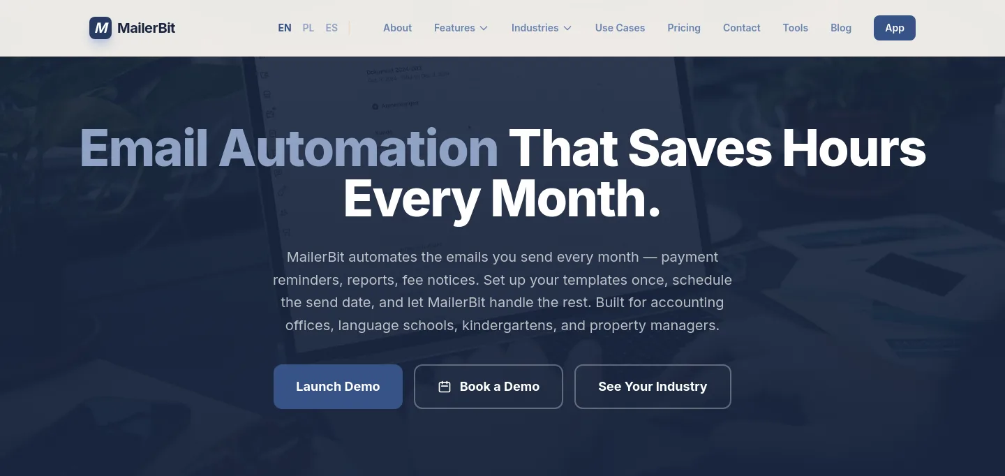 mailerbit.com — Hero
