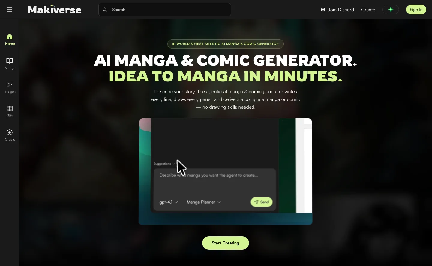makiverse.com — a measured funnel