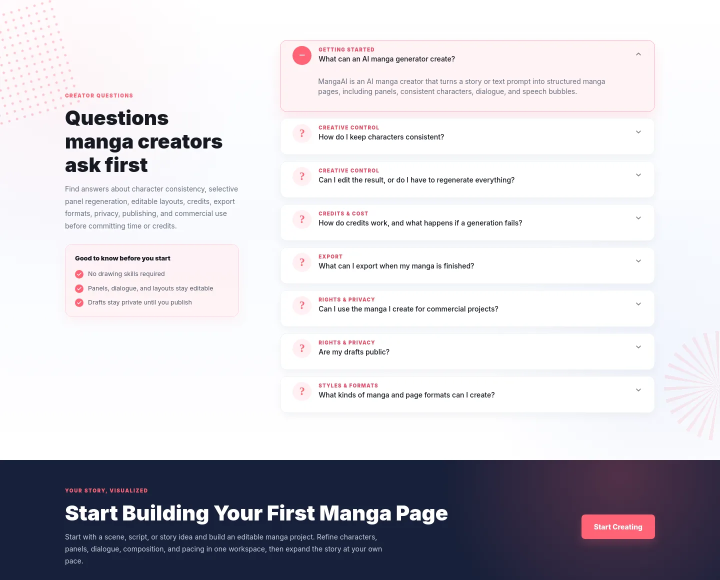 mangaai.me — FAQ