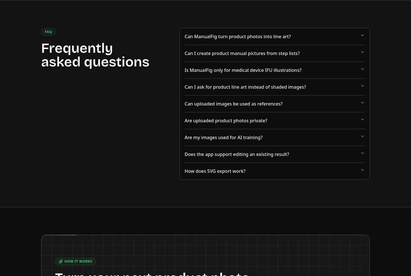 manualfig.ai — FAQ