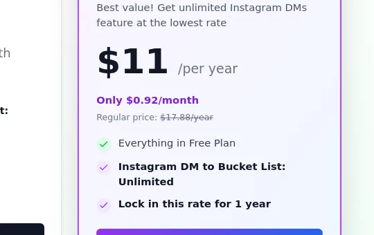 Price anchor element from mapyourvoyage.com