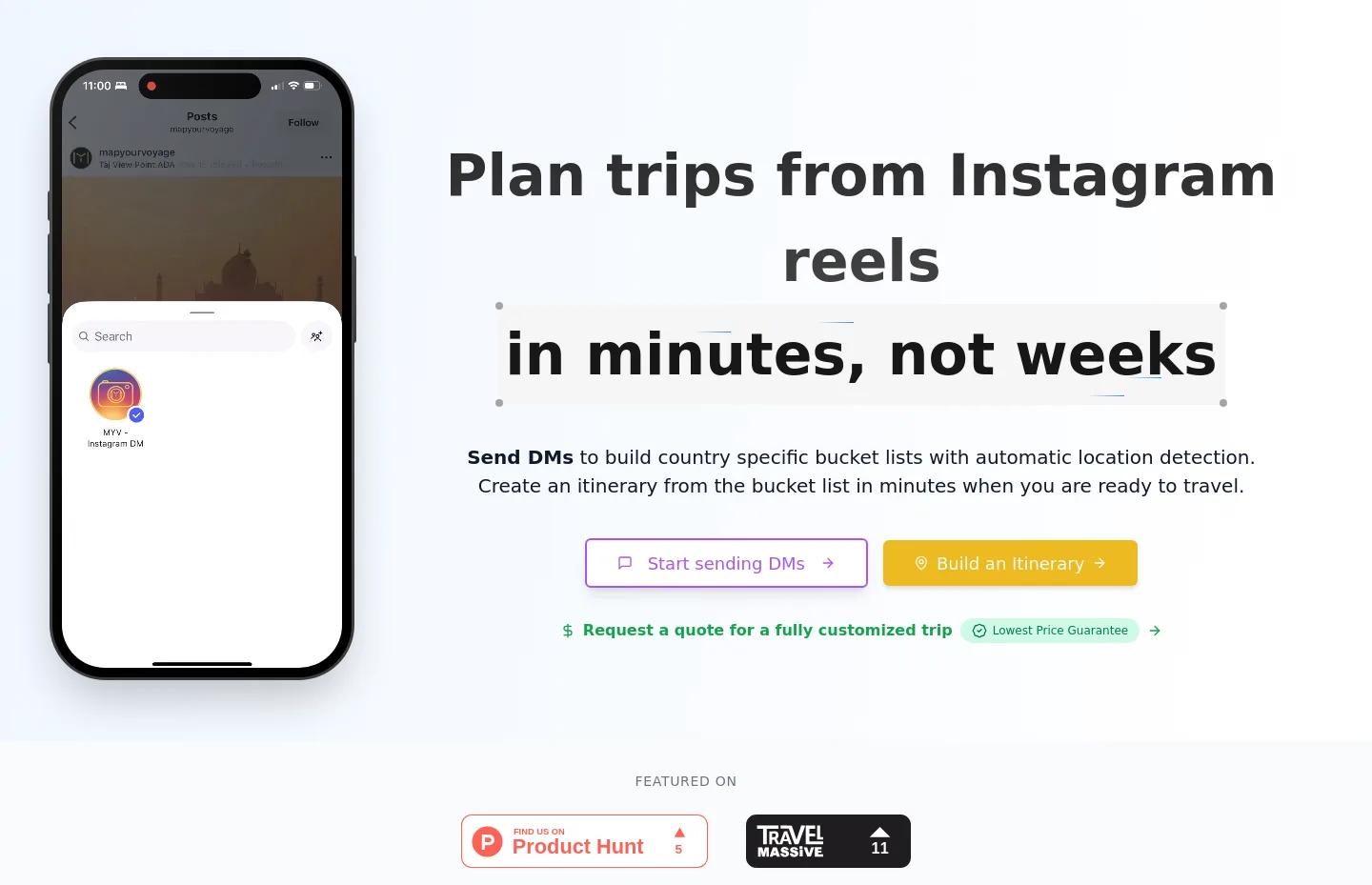 mapyourvoyage.com — Hero