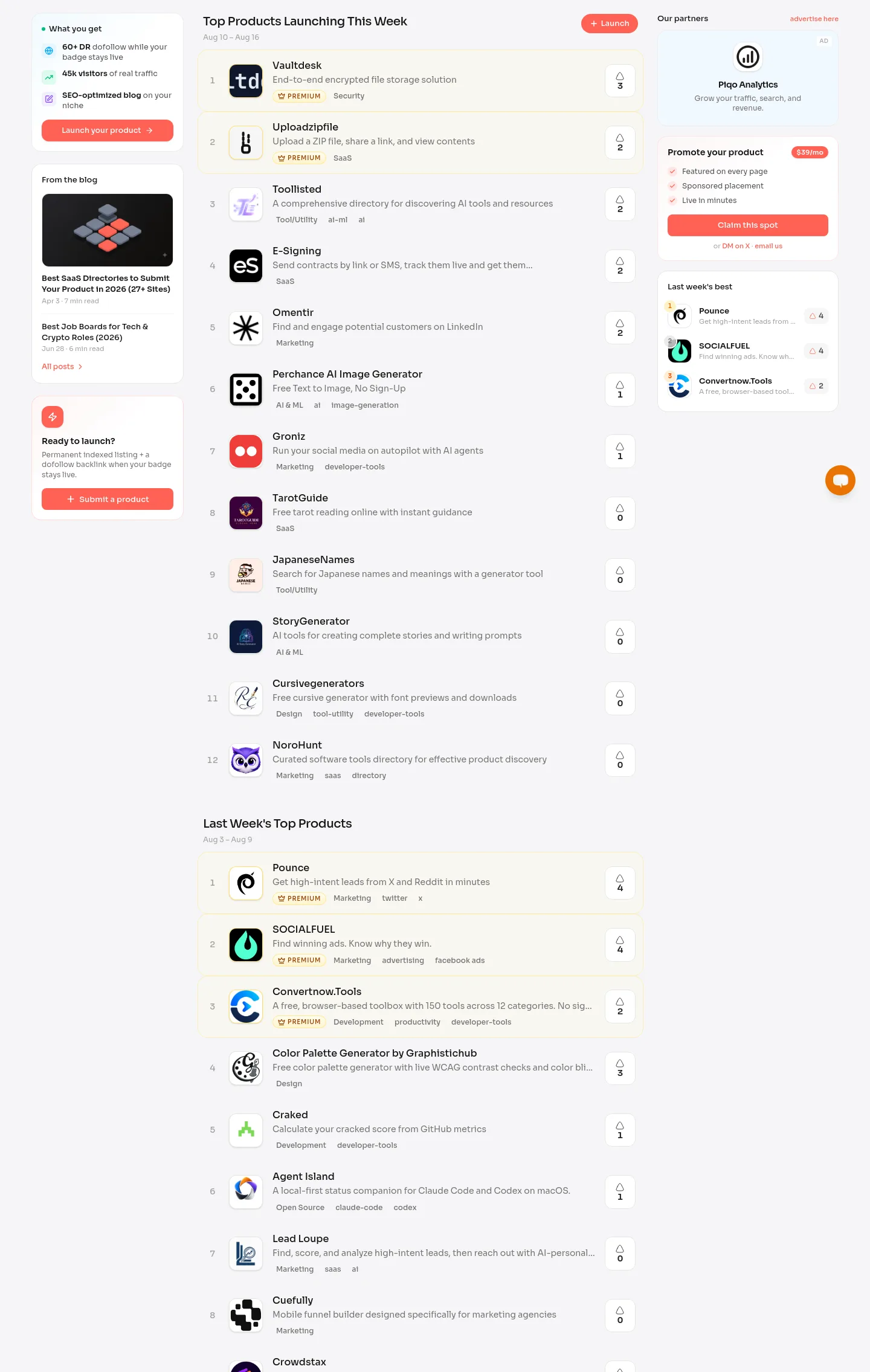 marketingdb.live Hero section