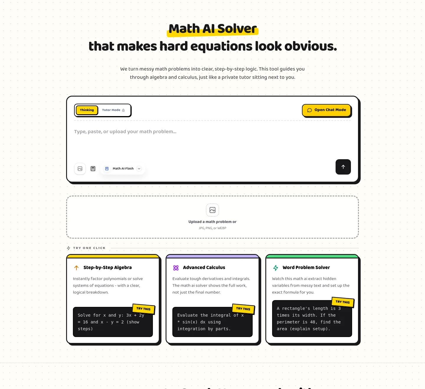mathai.chat — Hero