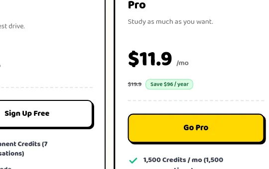 Price anchor element from mathai.chat