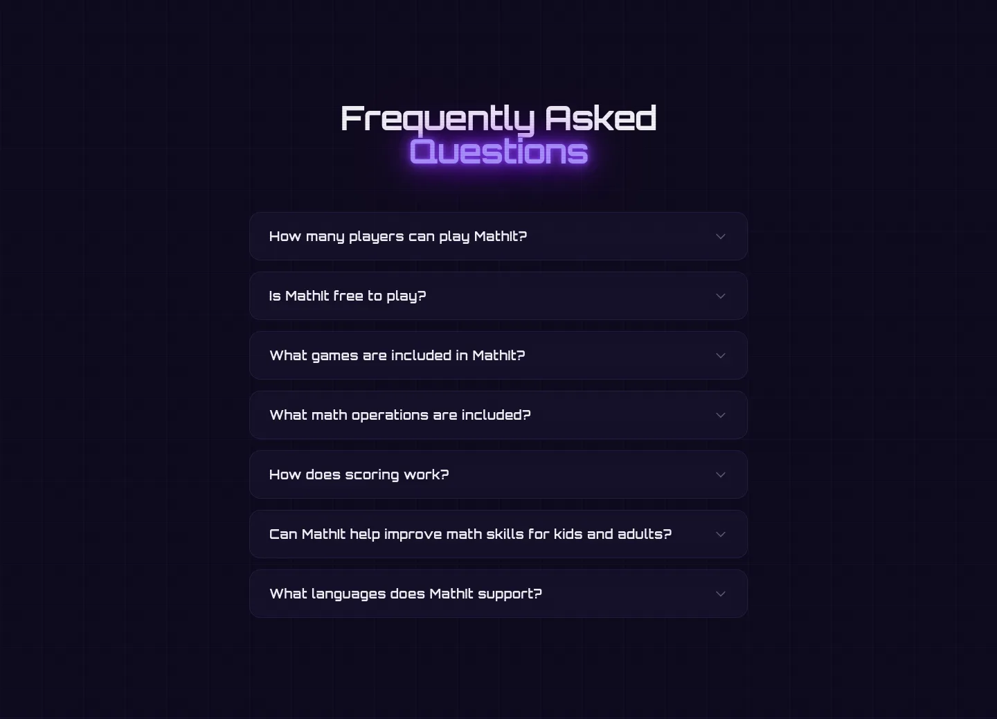 mathit.app — FAQ