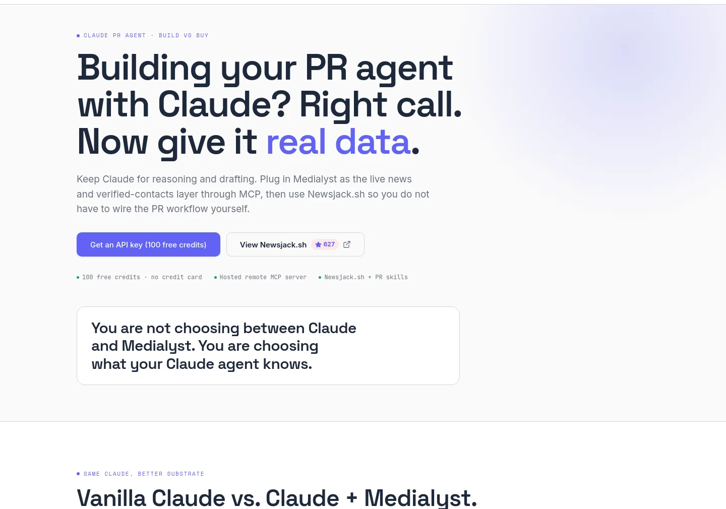 medialyst.ai Hero section