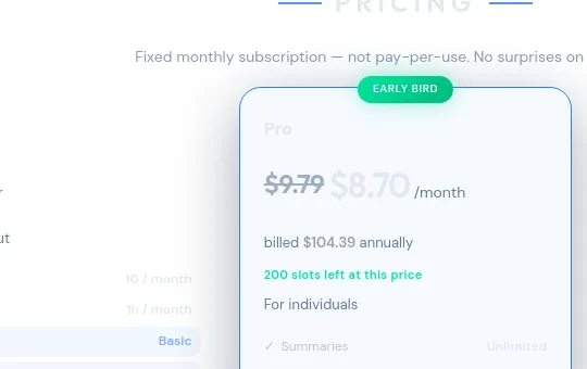 Price anchor element from meetwave.io