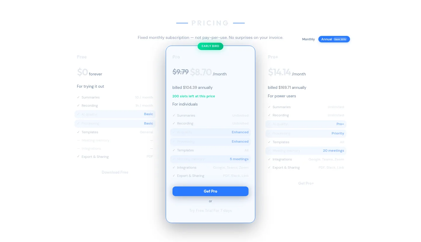 meetwave.io — Pricing