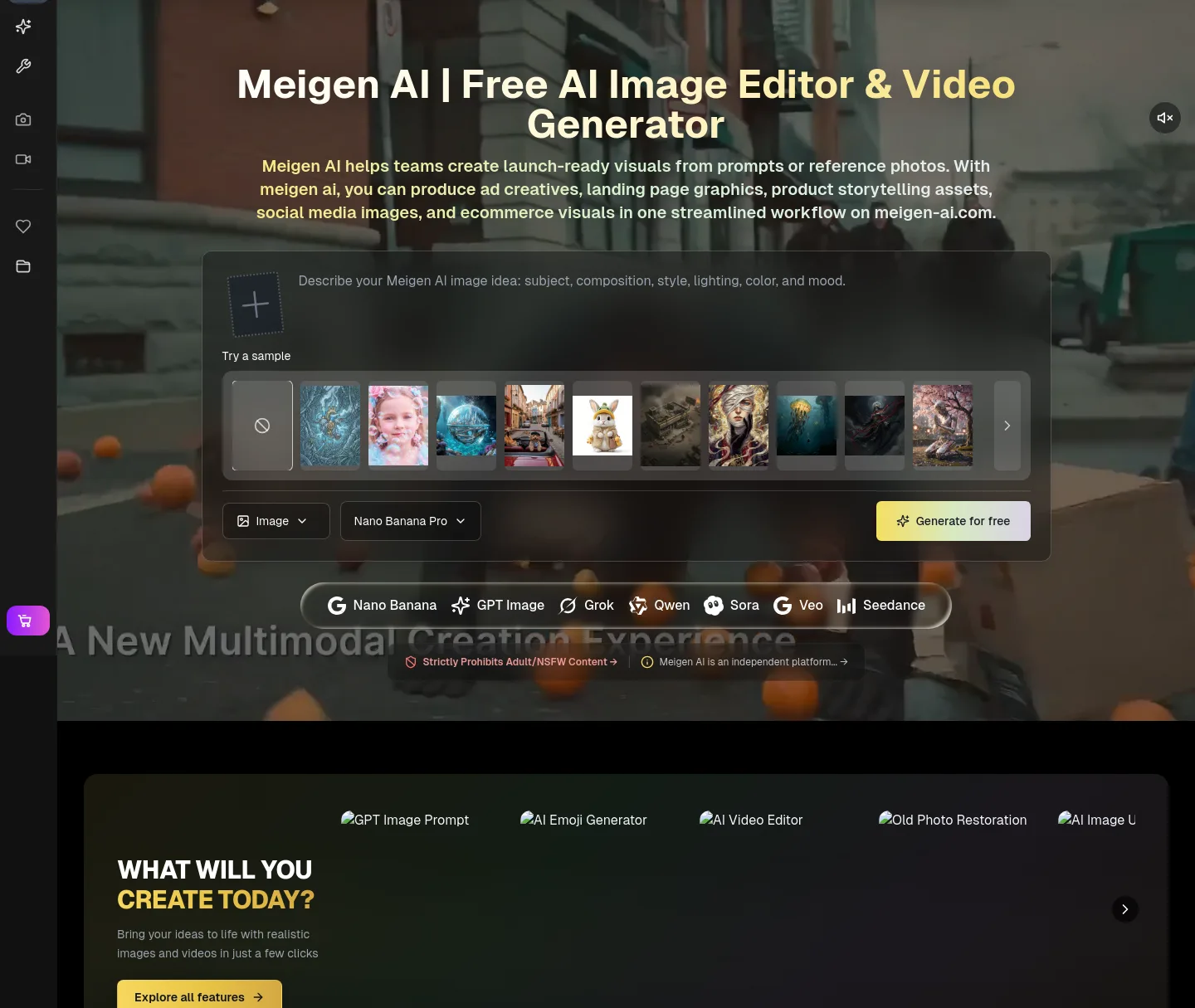 meigen-ai.com — Hero