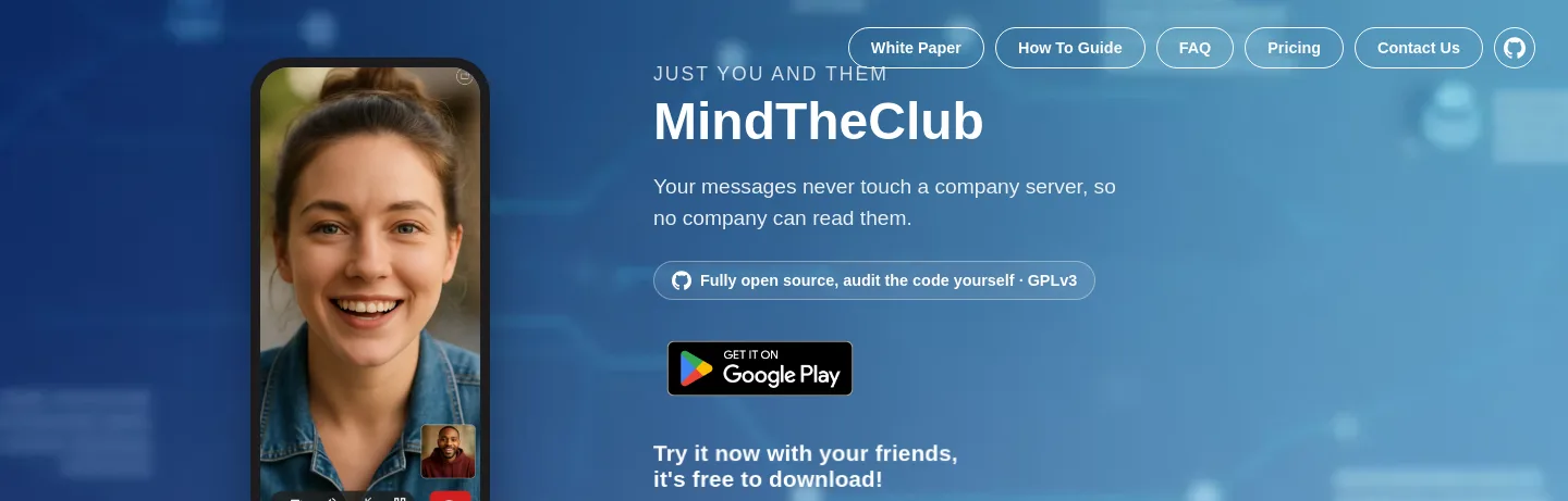 mindtheclub.com — a measured funnel