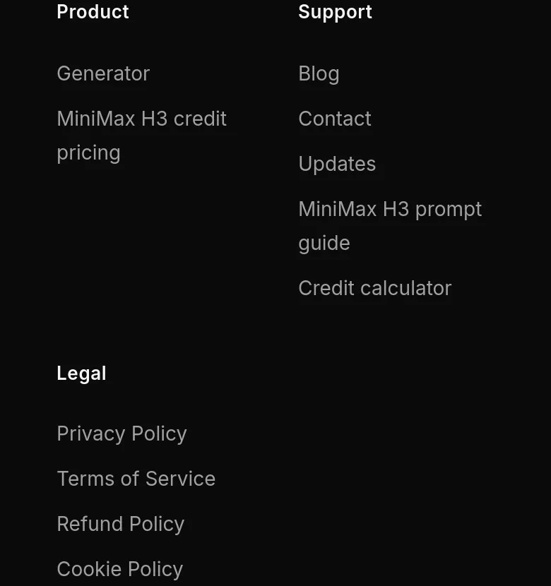 mini-max-h3.com — Features
